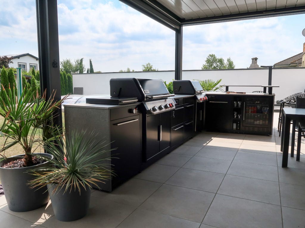 BBQ Kitchen outdoor kitchen as an individual solution for the garden