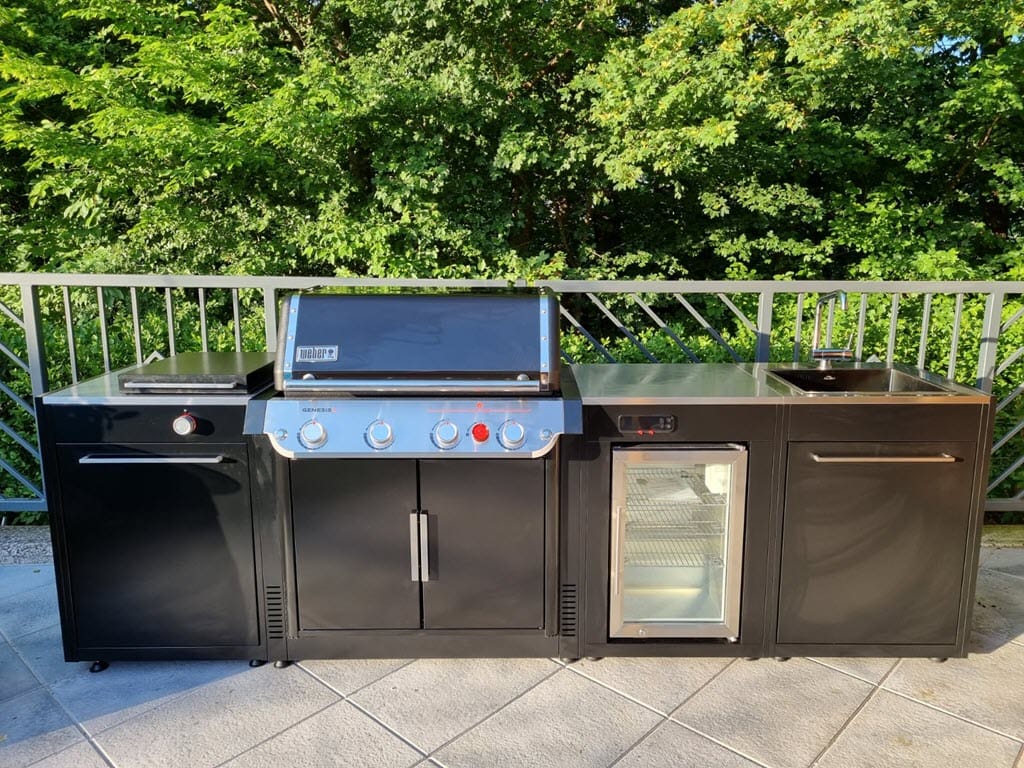 BBQ Kitchen outdoor kitchen as a reference project in a private garden